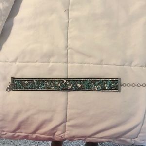 Turquoise beaded choker